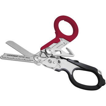 Leatherman Raptor Rescue Shears (Red/Black, Utility Sheath, Clamshell Packaging)