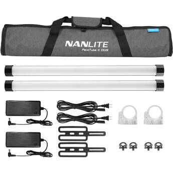 PavoTube II 15XR RGB LED Pixel Tube Light (2', 2-Light Kit)
