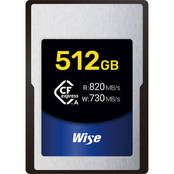 Wise Advanced 512GB CFX-A Series CFexpress Type A Memory Card