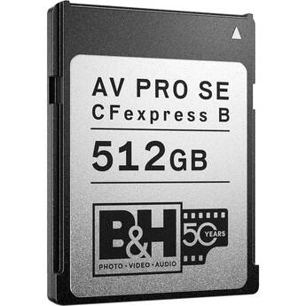 Angelbird 512GB AV PRO CFexpress 2.0 Type B SE Memory Card (Special 50th Anniversary Edition)