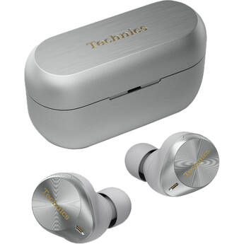Technics EAH-AZ80E Noise-Canceling True Wireless In-Ear Headphones (Silver)