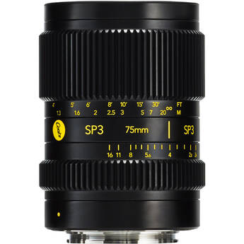 Cooke SP3 75mm T2.4 Full-Frame Prime Lens (Sony E, Feet/Meters)