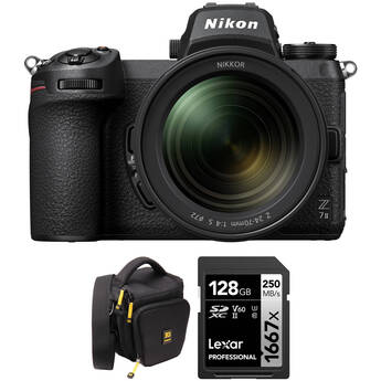 Nikon Z7 II with 24-70mm f/4 Lens and Accessories Kit
