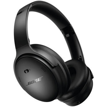 Bose QuietComfort Wireless Over-Ear Active Noise Canceling Headphones (Black)