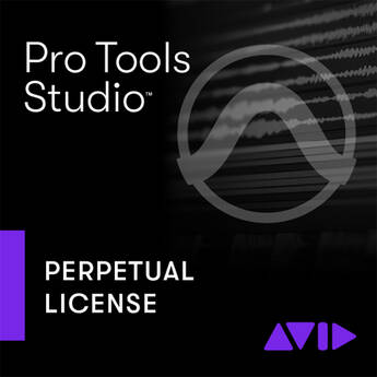 Avid Pro Tools Studio Perpetual with 1-Year Updates and Support Plan Audio and Music Creation Software (Retail, Download)