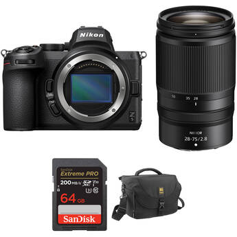 Nikon Z5 Mirrorless Camera with 28-75mm Lens and Accessories Kit