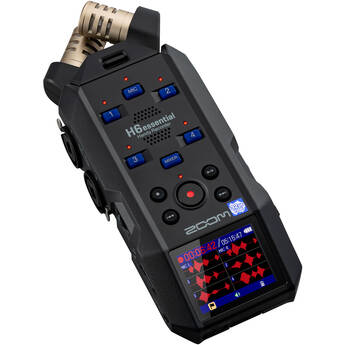 Zoom H6 Handy Recorder with Interchangeable Microphone System - Filmtools