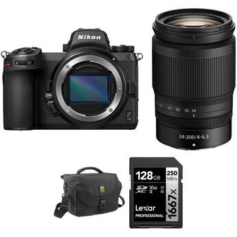 Nikon Z7 II with 24-200mm Lens and Accessories Kit
