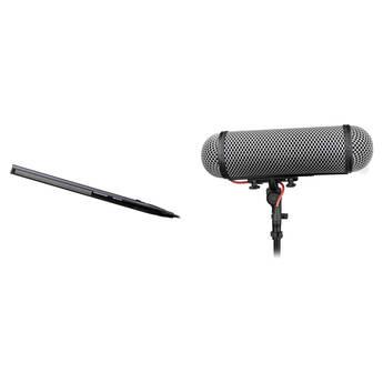 Sennheiser MKH 416-P48U3 Moisture-Resistant Shotgun Microphone and Rycote  Blimp Windshield Kit