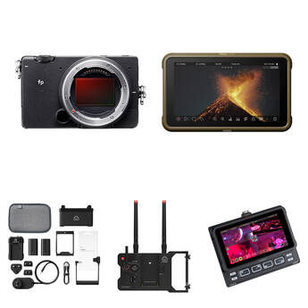 fp L Mirrorless Camera with 8K Raw Recording and Broadcast Kit