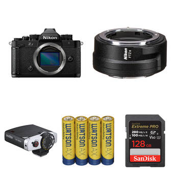 NikomatFT&NIKKOR Hauto28mmセット Nikon Z8 Mirrorless Camera with FTZ II Mount Adapter 1695 FTZ