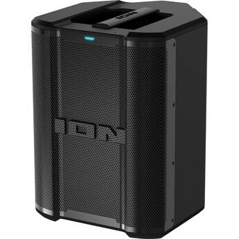 ION Audio Trouper 100 Battery-Powered Portable Speaker System with Bluetooth, FM Radio, and Wired Mic