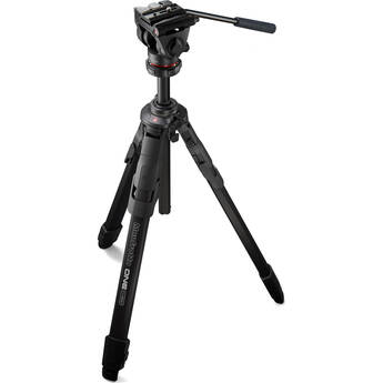 Manfrotto - 【美品】Manfrotto 一脚 562B-1 Manfrotto 562B-1 Fluid Video Aluminum Monopod with 357 562B-1