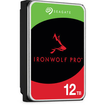 Seagate 12TB IronWolf Pro 7200 rpm SATA III 3.5" Internal NAS HDD (CMR)