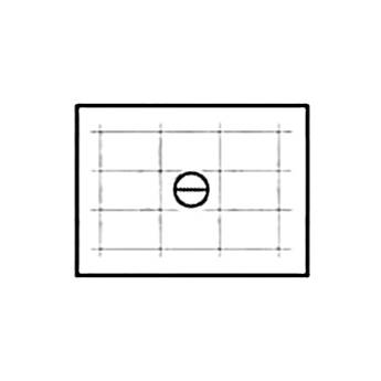 d2x type e focusing screen grid lines