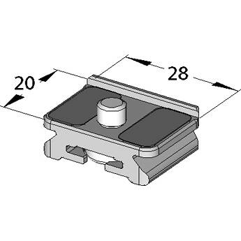 Arca-Swiss monoballFix Cameraplate for Sony NEX-5 and NEX-7 Cameras