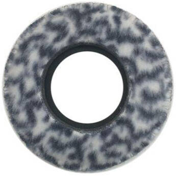 Bluestar Round Ultra Small Viewfinder Eyecushion (Fleece Snow Leopard)