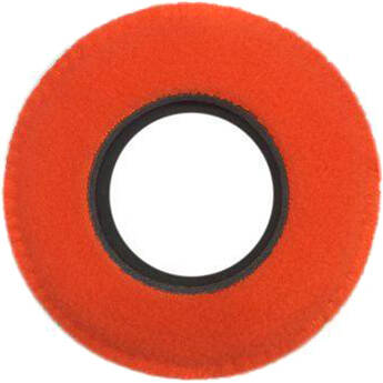 Bluestar Round Ultra Small Viewfinder Eyecushion (Fleece Orange)
