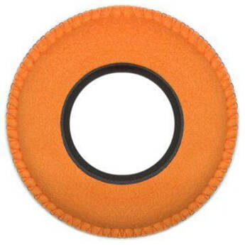 Bluestar Round Ultra Small Viewfinder Eyecushion (Ultrasuede Orange)