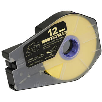 Canon Yellow Label Tape Cassettes for MK1500 and MK2600 (12 x 30m 3-Pack)