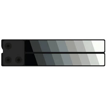Filmsticks Gripsticks Laminate Resin Clapper Sticks (Tiny Grayscale)