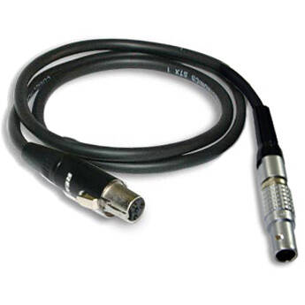 Hawk-Woods 2-Pin LEMO 0B Male to 4-Pin Mini-XLR Female Cable (15.75
