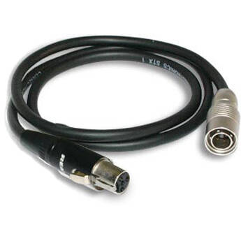 Hawk-Woods 4-Pin Hirose Male to Mini-XLR 4-Pin Female (15.75