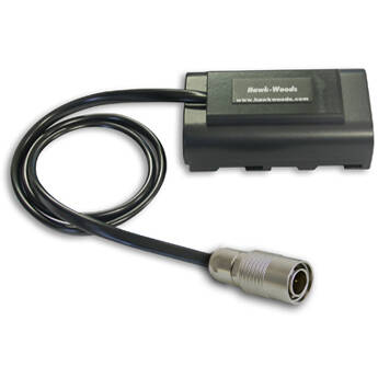 Hawk-Woods Hirose 4-Pin Male to L-Series Type Dummy Battery (1.5')