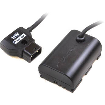 Hawk-Woods D-Tap Male to Canon LP-E6 Dummy Battery (1.5')