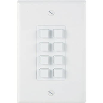 Link Bridge 8-Button Wall Plate Ethernet Controller for ICP