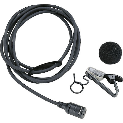 ECM-44B Omni-Directional Electret Condenser Lavalier Microphone Sony