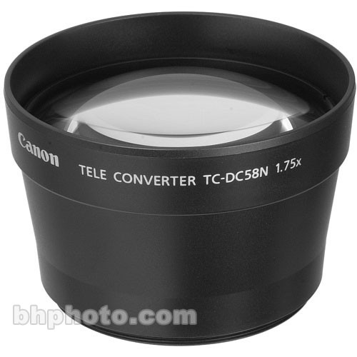 Canon Tc Dc58n 1 75x Teleconverter Lens 8159a001 B H Photo Video