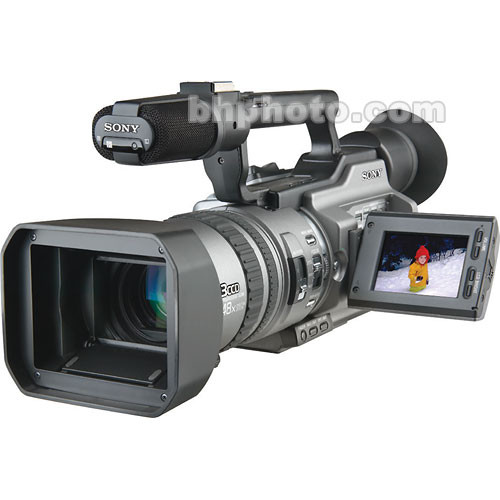 Sony Dcr Vx2100 3 Ccd Mini Dv Camcorder Dcrvx2100 B H Photo Video