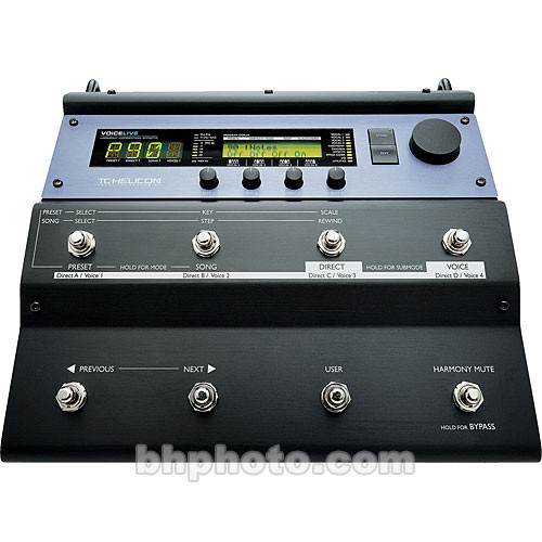 Tc Helicon Voicelive Vocal Floor Processor 996 350011 B H Photo