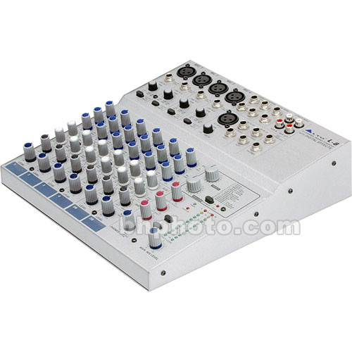 Alto Professional L8 8 Channel Audio Mixer L 8 B H Photo Video