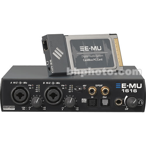 E Mu 1616m Digital Audio System 70em B H Photo Video