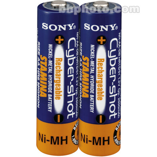 2 rechargeable aa batteries
