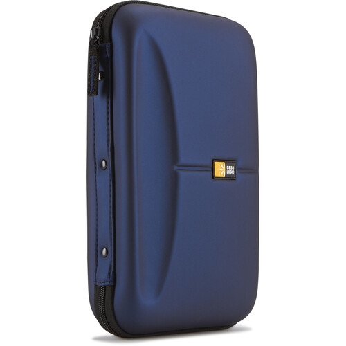 CASELOGIC 72 CAPACITY HEAVY DUTY CD WALLET CDE-72-DARK BLUE