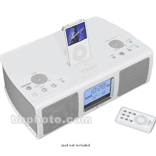 Teac Sr L200i W Hi Fi Table Radio With Ipod Dock Srl200iw B H