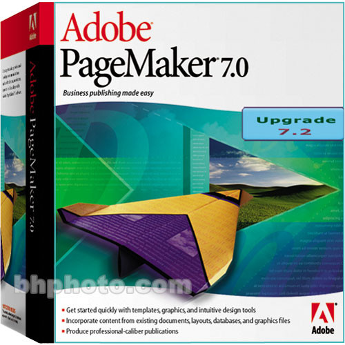 Adobe Upgrade To Pagemaker 7 2 Desktop Publishing 17530402 B H