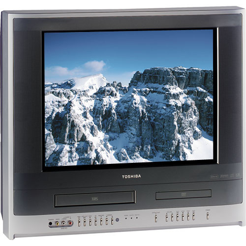 Toshiba Mwh63 Pureflat Tv Dvd Vhs Vcr Mwh63 B H