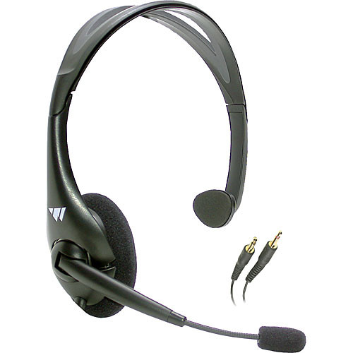 plug in headphones with microphone