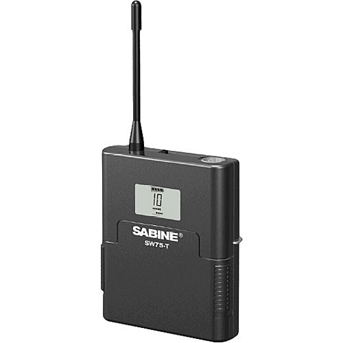 Sabine SW75-T Beltpack Transmitter for SWM7000 Series Wireless