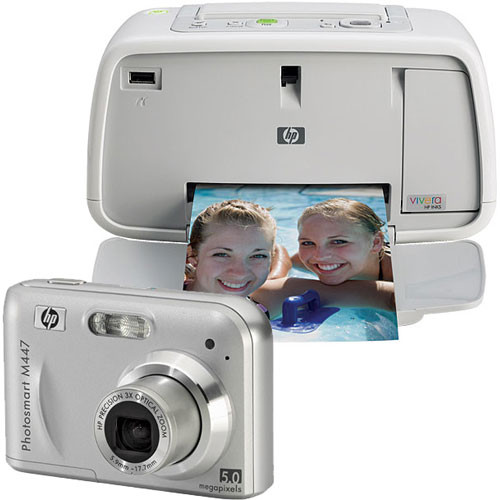 camera with printer dock