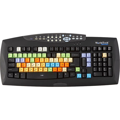 Worldtech Specialist Keyboard For Adobe Premiere Pro Cs3 Black - 