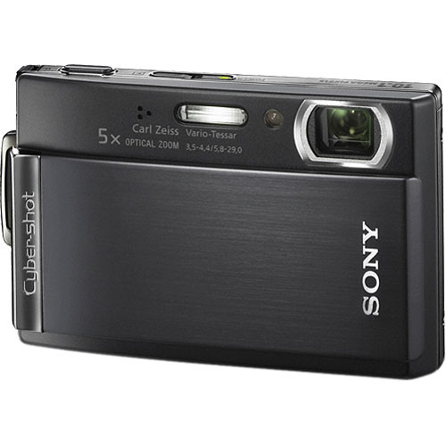 Sony Cyber Shot Dsc T300 Digital Camera Black Dsct300 B B H