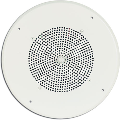 Bogen Communications Ceiling Speaker Assembly With S810 8 Cone Volume Control Knob Off White