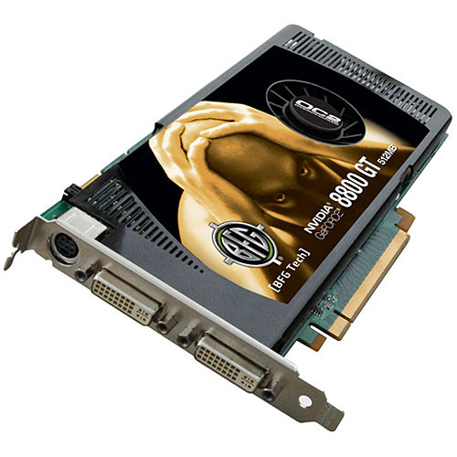 BFG Tech nVIDIA GeForce 8800 GT OC2 PCI 
