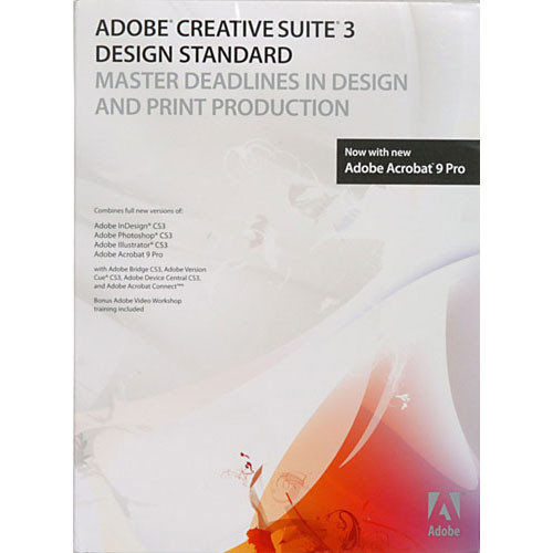 Adobe Design Standard Cs3 3 Software Suite For Mac B H