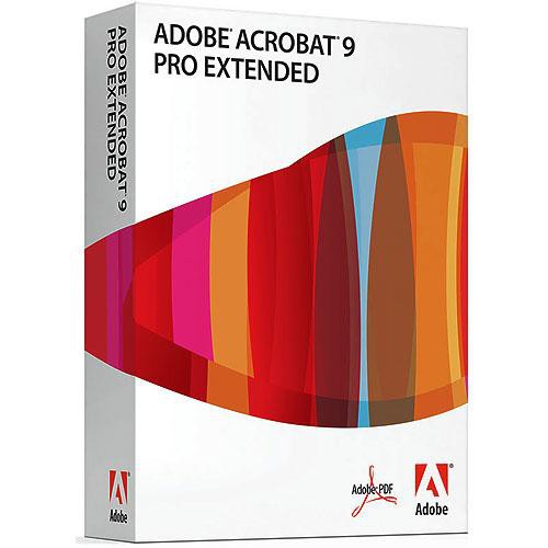 Adobe Acrobat 9 Pro Extended Software For Windows B H